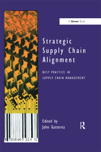 Imagen de portada: Strategic Supply Chain Alignment 1st edition 9781138256125