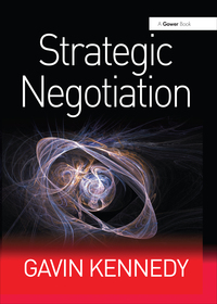 Cover image: Strategic Negotiation 1st edition 9780566087974