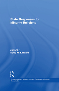 Cover image: State Responses to Minority Religions 1st edition 9781472416469