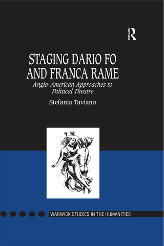 Imagen de portada: Staging Dario Fo and Franca Rame 1st edition 9780367887889