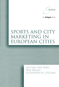 Imagen de portada: Sports and City Marketing in European Cities 1st edition 9781138254824