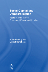 Imagen de portada: Social Capital and Democratisation 1st edition 9781138277816