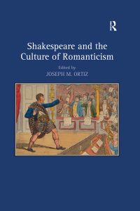 Imagen de portada: Shakespeare and the Culture of Romanticism 1st edition 9781138253827