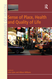 Cover image: Sense of Place, Health and Quality of Life 1st edition 9780754673323