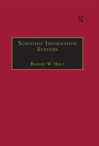Omslagafbeelding: Scientific Information Systems 1st edition 9780754611165