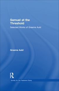 Cover image: Samuel at the Threshold 1st edition 9780754639138