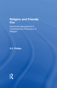 Imagen de portada: Religion and Friendly Fire 1st edition 9781138266575