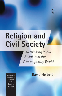 صورة الغلاف: Religion and Civil Society 1st edition 9780754613329