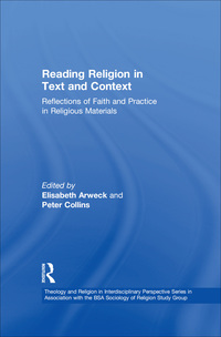 Cover image: Reading Religion in Text and Context 1st edition 9781032243559