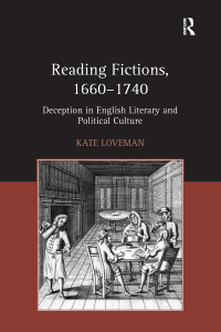 Cover image: Reading Fictions, 1660-1740 1st edition 9781138376229