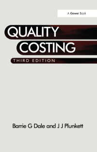 表紙画像: Quality Costing 3rd edition 9781138263239