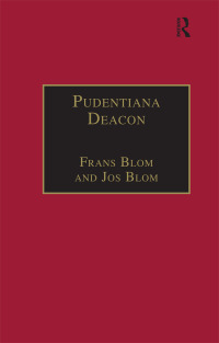 Cover image: Pudentiana Deacon 1st edition 9780754604433