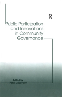 Omslagafbeelding: Public Participation and Innovations in Community Governance 1st edition 9780754615668