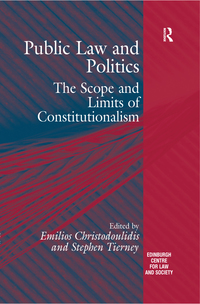 Imagen de portada: Public Law and Politics 1st edition 9780754673637