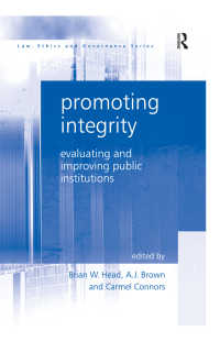 Imagen de portada: Promoting Integrity 1st edition 9780754649861