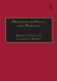 Imagen de portada: Profiling in Policy and Practice 1st edition 9781840147797