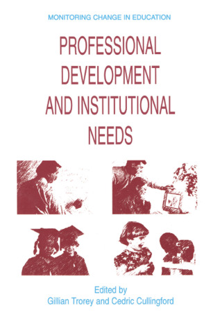 Omslagafbeelding: Professional Development and Institutional Needs 1st edition 9780754612773