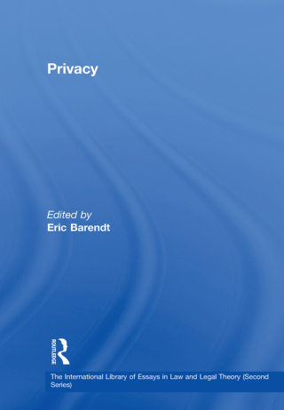 Imagen de portada: Privacy 1st edition 9780754620716