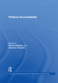 Immagine di copertina: Political Accountability 1st edition 9780754628064