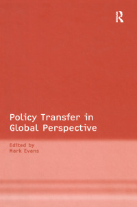 Imagen de portada: Policy Transfer in Global Perspective 1st edition 9780754632061