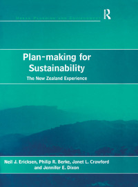 Imagen de portada: Plan-making for Sustainability 1st edition 9781138258938