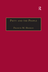 Cover image: Piety and the People 1st edition 9781859283509