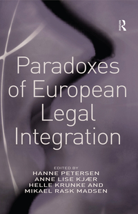 Cover image: Paradoxes of European Legal Integration 1st edition 9781138254176