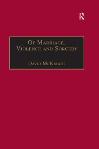 Imagen de portada: Of Marriage, Violence and Sorcery 1st edition 9780754644651