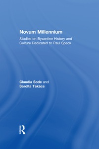 Cover image: Novum Millennium 1st edition 9780754604242