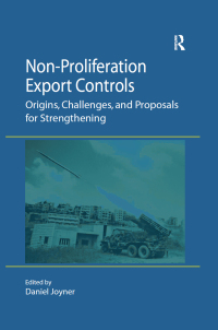 Omslagafbeelding: Non-Proliferation Export Controls 1st edition 9780754644606
