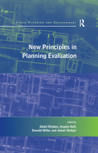 Cover image: New Principles in Planning Evaluation 1st edition 9781138272156