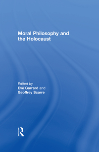 Imagen de portada: Moral Philosophy and the Holocaust 1st edition 9780754614159