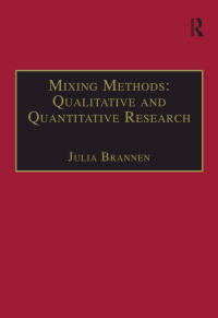 Omslagafbeelding: Mixing Methods: Qualitative and Quantitative Research 1st edition 9781859721162