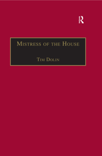 Cover image: Mistress of the House 1st edition 9781138267442