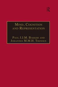 Imagen de portada: Mind, Cognition and Representation 1st edition 9780754630845
