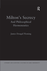 Cover image: Milton's Secrecy 1st edition 9780754660675