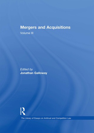 Omslagafbeelding: Mergers and Acquisitions 1st edition 9781032918723