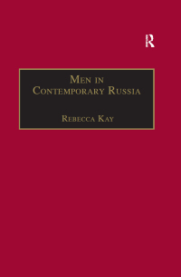 Cover image: Men in Contemporary Russia 1st edition 9781138259157