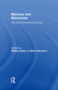 Cover image: Memory and Memorials 1st edition 9780754607359