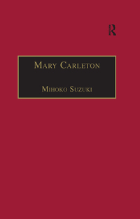 Cover image: Mary Carleton 1st edition 9780754631040