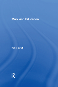 Imagen de portada: Marx and Education 1st edition 9780754653295