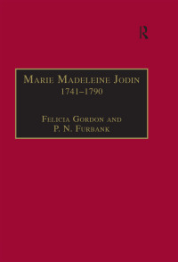 Titelbild: Marie Madeleine Jodin 1741–1790 1st edition 9780754602248