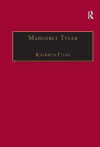 Cover image: Margaret Tyler 1st edition 9781859280997