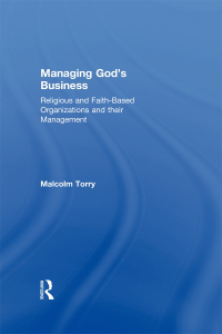 Cover image: Managing God's Business 1st edition 9780754651598