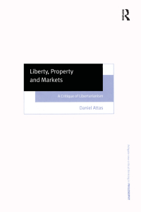 صورة الغلاف: Liberty, Property and Markets 1st edition 9780754652588