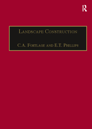 Imagen de portada: Landscape Construction 1st edition 9781138272804