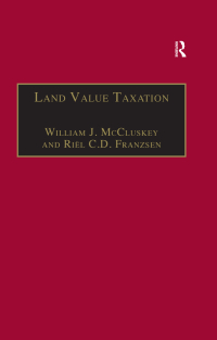 Cover image: Land Value Taxation 1st edition 9780754614906