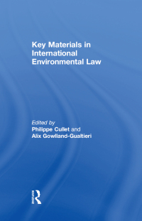 Imagen de portada: Key Materials in International Environmental Law 1st edition 9780754624165