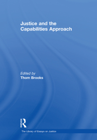 Cover image: Justice and the Capabilities Approach 1st edition 9781409430421