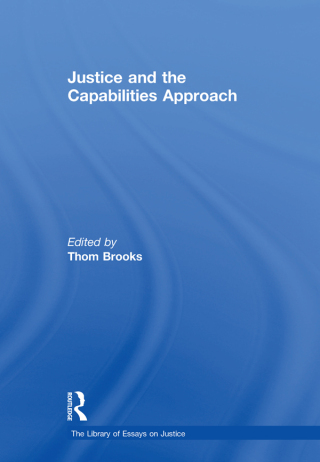 Cover image: Justice and the Capabilities Approach 1st edition 9781409430421